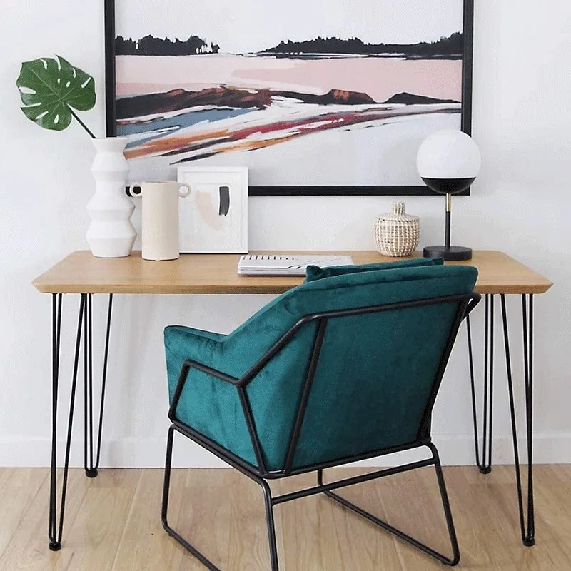 Pernas de móveis de ferro, 4 unidades, pés de mesa de metal para mesa, sofá, armário, cama, pernas de substituição diy, pés de balcão dourados resistentes