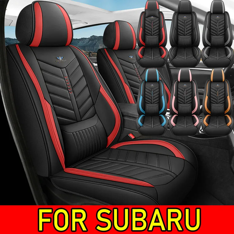

Чехол на сиденье SUBARUCar, водонепроницаемый, износостойкий, из искусственной кожи, удобный, с фиксированной талией, полный чехол на 5-местное покрытие