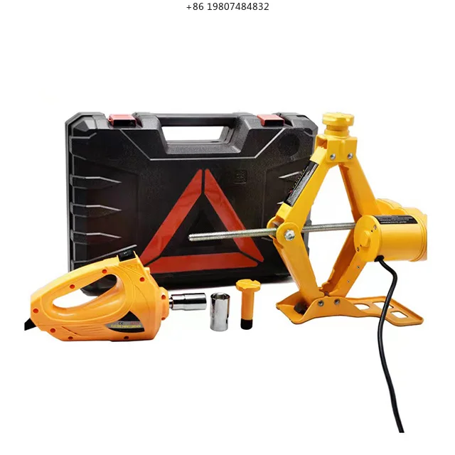 Manufacturer-Supplied 3T Cordless Car Jack Set Best Quality Hydraulic Tire Repair Tool