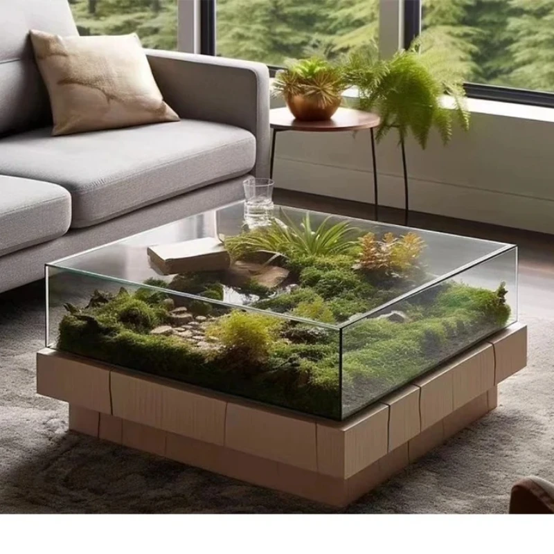 

Simulation green plant indoor coffee table cabinet micro landscape entrance plant landscaping window floral ornament