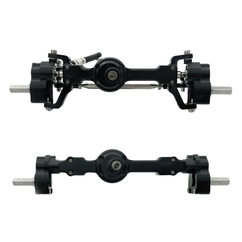 Aluminum Alloy 1/12 Front Rear Axle RC Upgrade Part 2piece Protector Rc Front Rear Axle For MN D90 RC Car Part