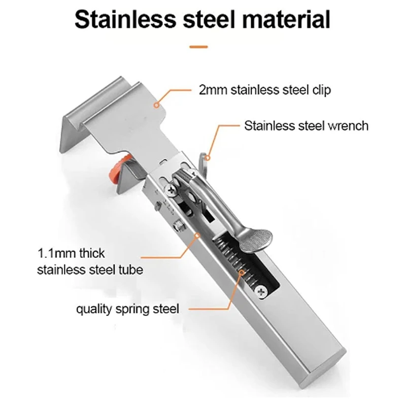 Hot Adjustable Drawer Fixing Clamp,Drawer Front Installation Clamps,Universal Cabinet Installation Clamps,Press Drawer Clamp