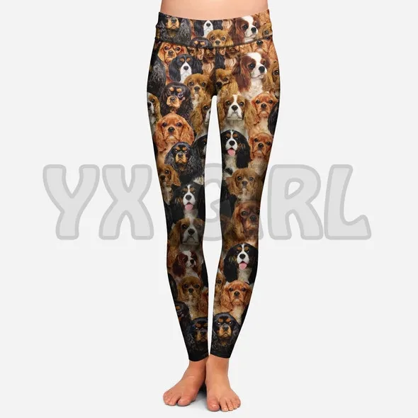 You Will Have A Bunch Of Bull Terriers - Leggings  3D Printed Leggings Sexy Elastic Female Skinny Leggings Gothic Yoga Leggings