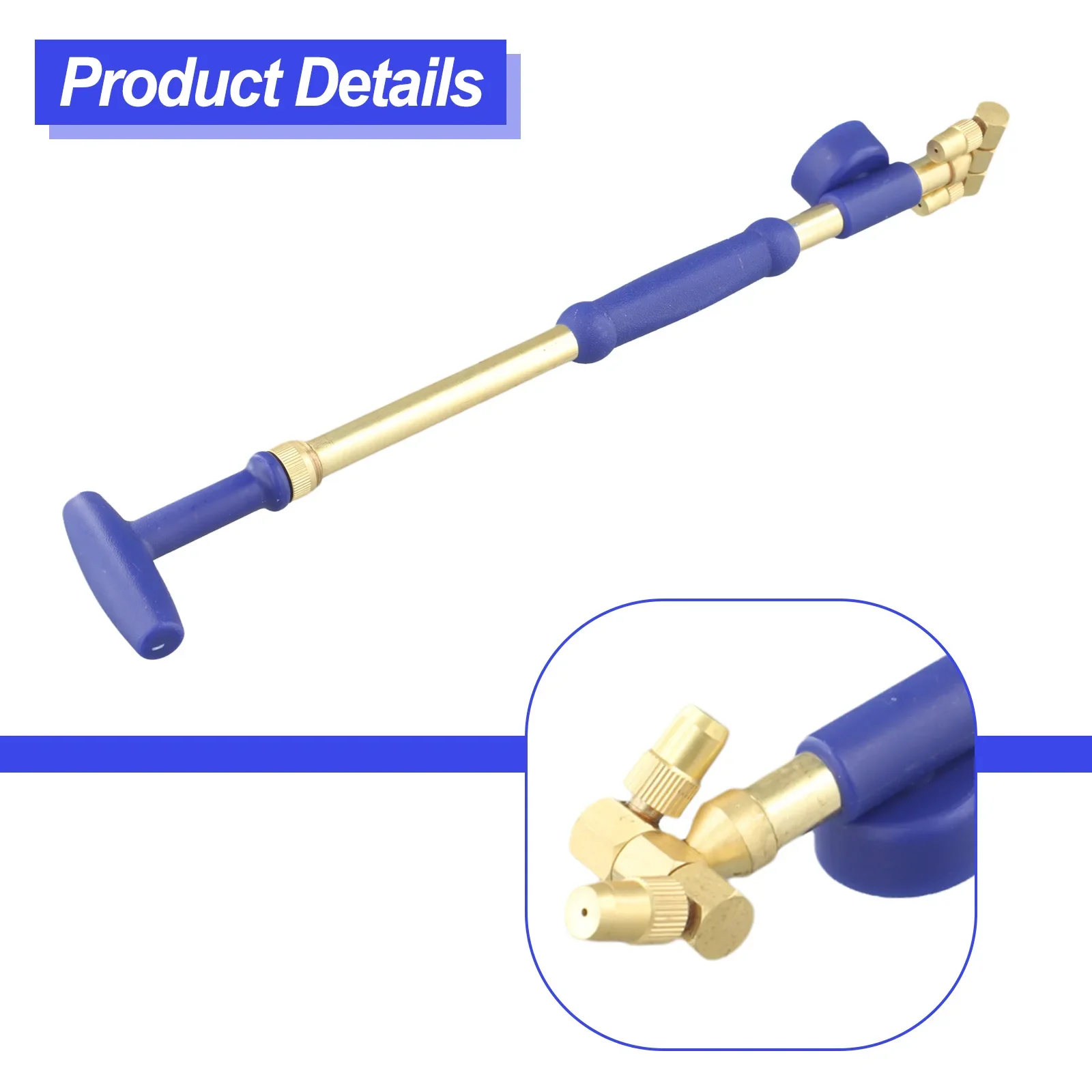 

Brass Sprayer Pull Rod Nozzle Copper Plastic Easy Installation Single Double Parts Spare Water Bottle Interface