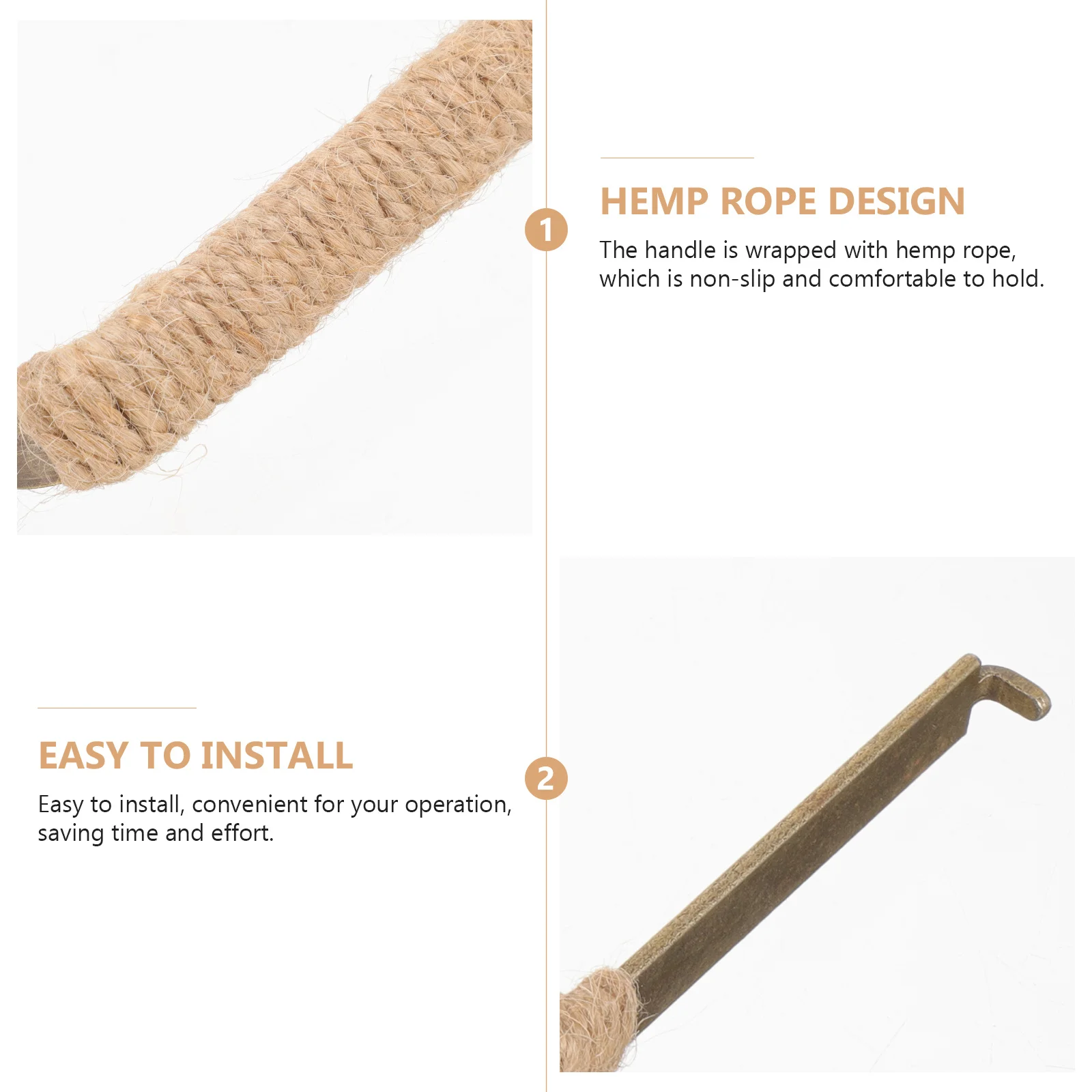 

2Pcs Vintage Copper Teapot Handle Replacement Compact Ergonomic Kettle Grip Household Wear-Resistant Tea Pot Accessory