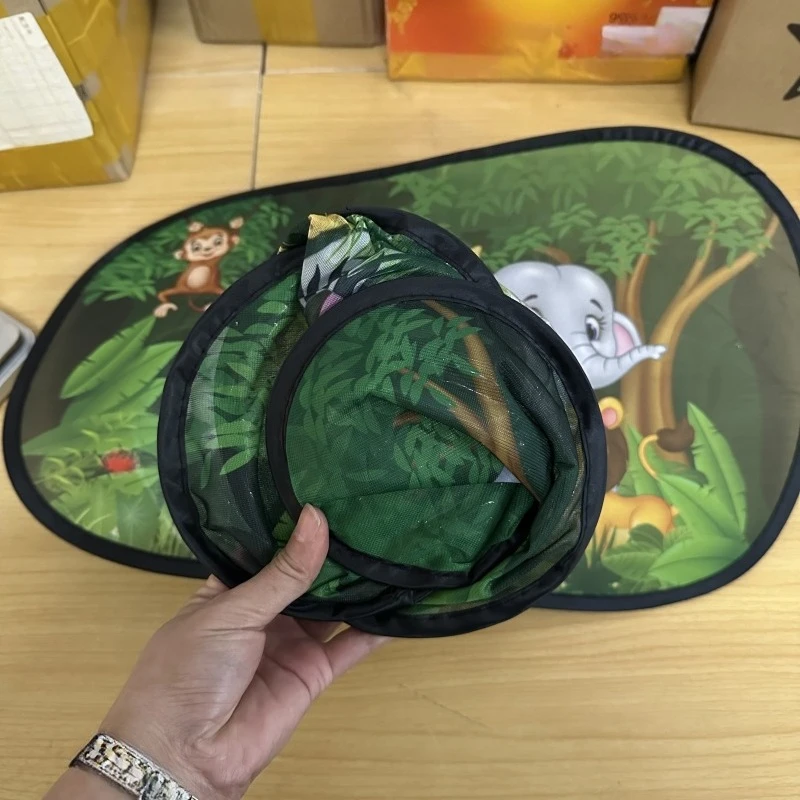 

Car SideRear Window Sun Shade Set Cartoon Design Reduces Cabin Temperature Protects Kids Eyes All Season Use