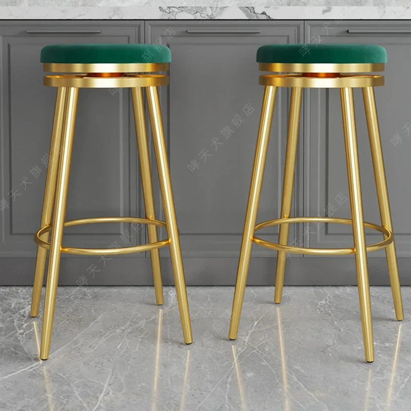 Magazine Nordic Bar Stools Design Center Indoor Height Bar Stools Industrial Sustainable Taburetes De Bar Coffee Shop Furniture