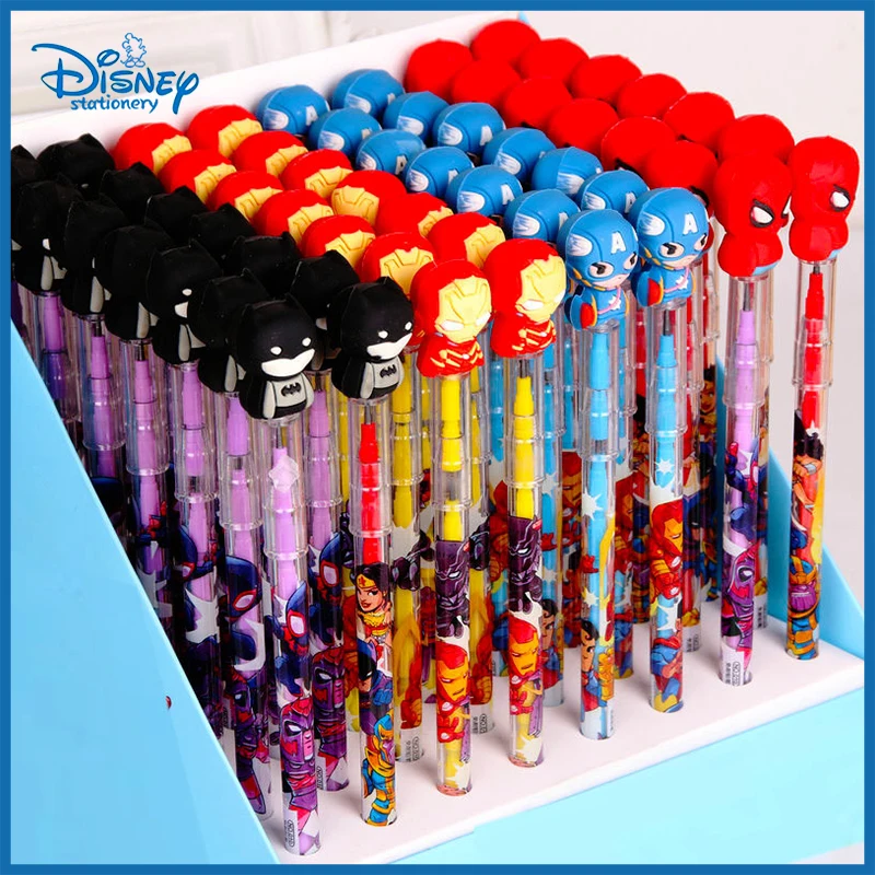 disney cartoon lapis mecanicos para estudantes com silicone dicas childrens escrita suprimentos papelaria school supplies 56 pcs 01