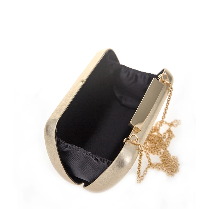 Gold Party Clutch Golden Parfois