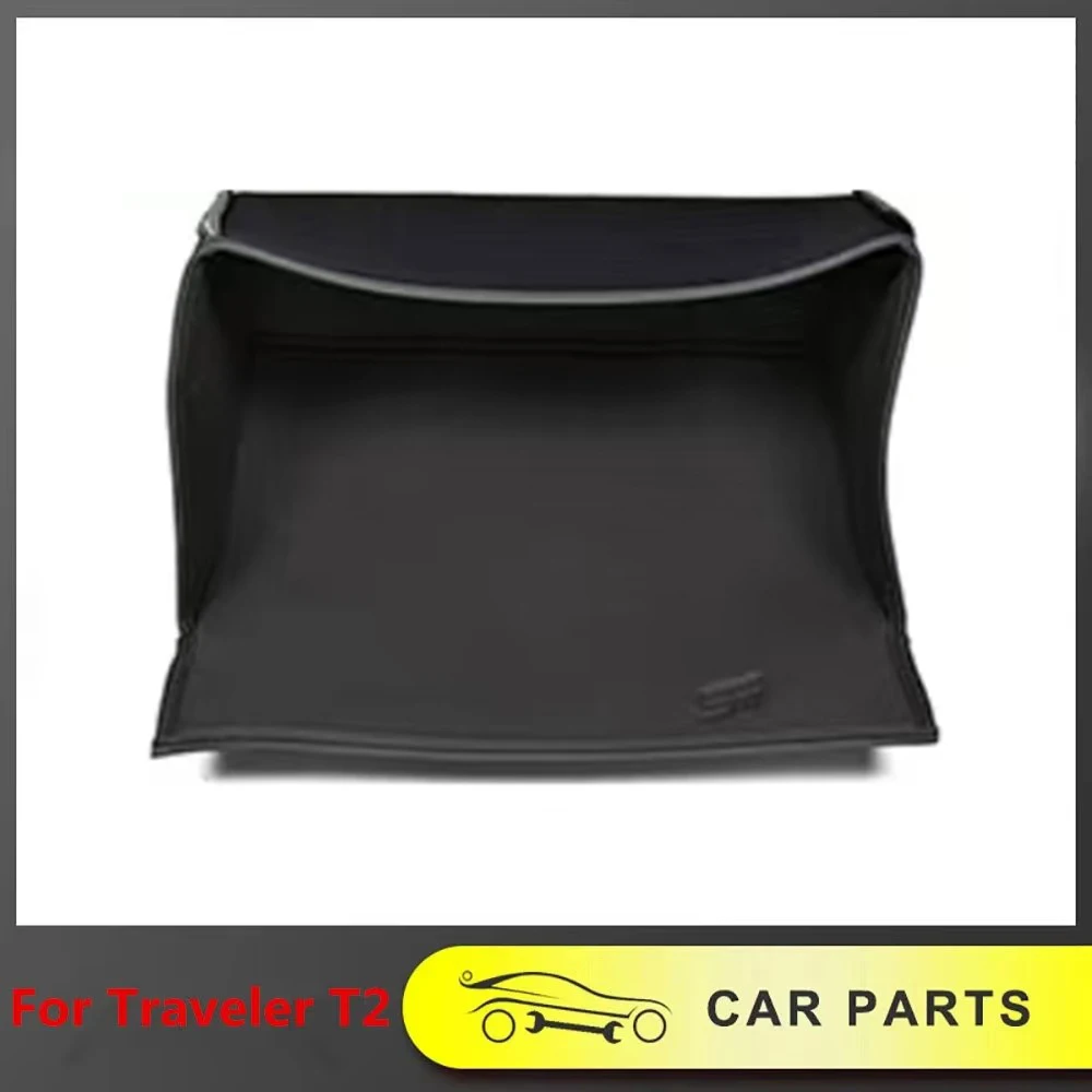 Car Leather Passenger Storage Bag Leather Glove Box Storage Bag For Chery Jetour Traveler Shanhai T2 2023 2024 2025