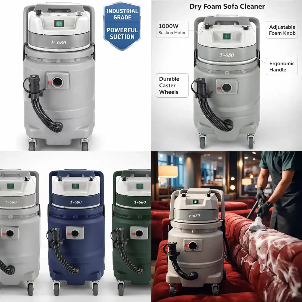 

F-680 for Steam Cleaner for Sofa Car Upholstery Fabric Deep Cleaning Wet Dry Vacuum with Foam Function 150°C High Temp