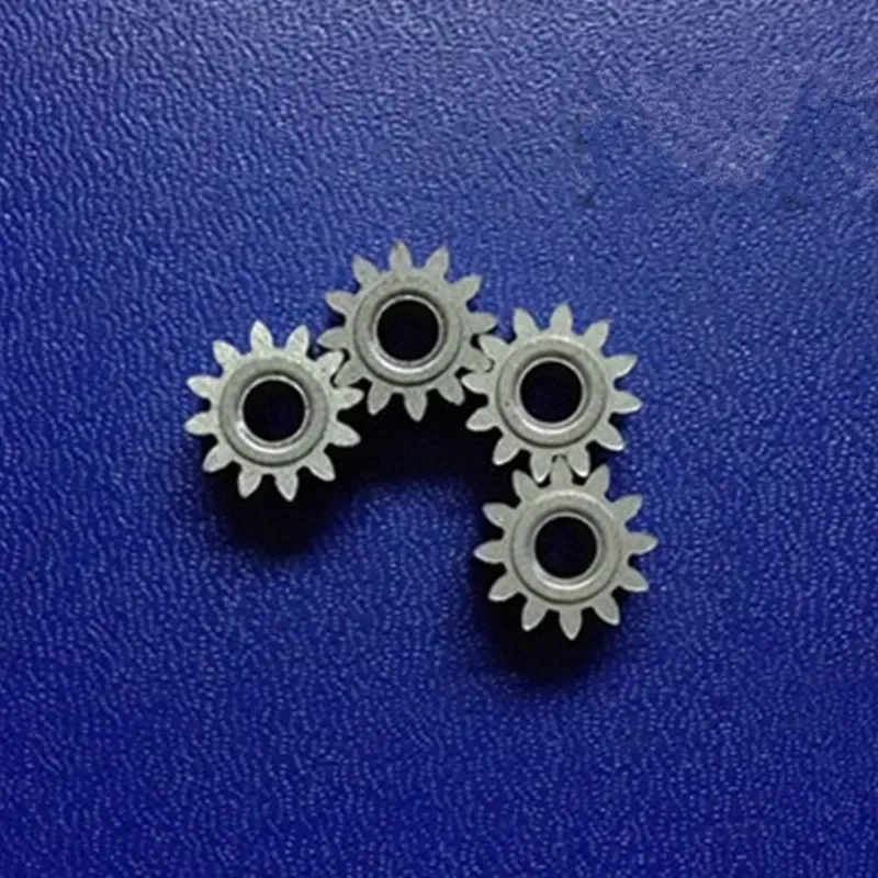 10pcs/lot Precision Pinion 0.8 Modulus 12 Teeth Inner Bore 4mm for Metal Iron Base DIY Gear Fittings