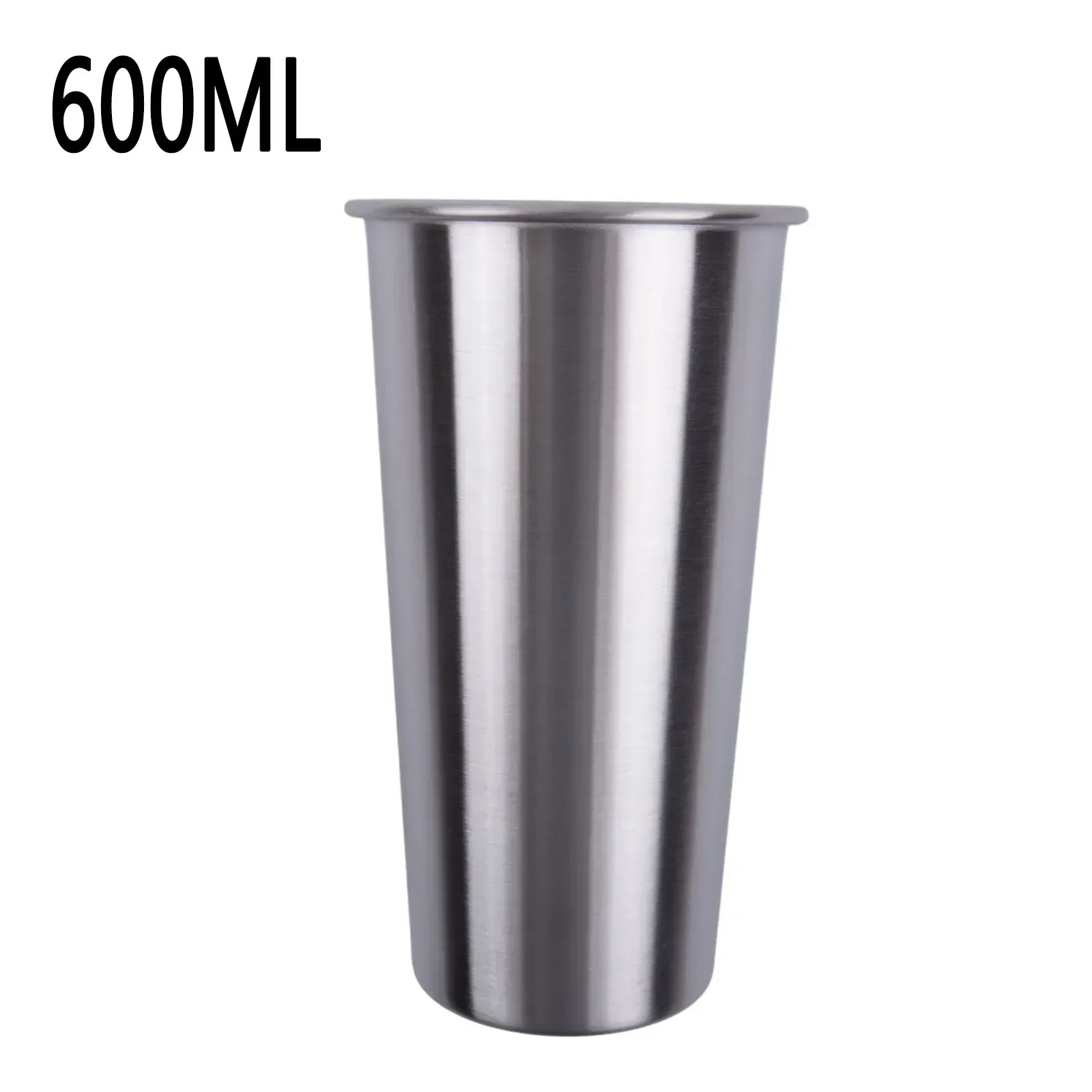 

304 Stainless Steel Beer Milkshake Cup Coffee Shop Household Mouthwash Cup Kitchen Tools Industry Style Cold Water Drinks Cup