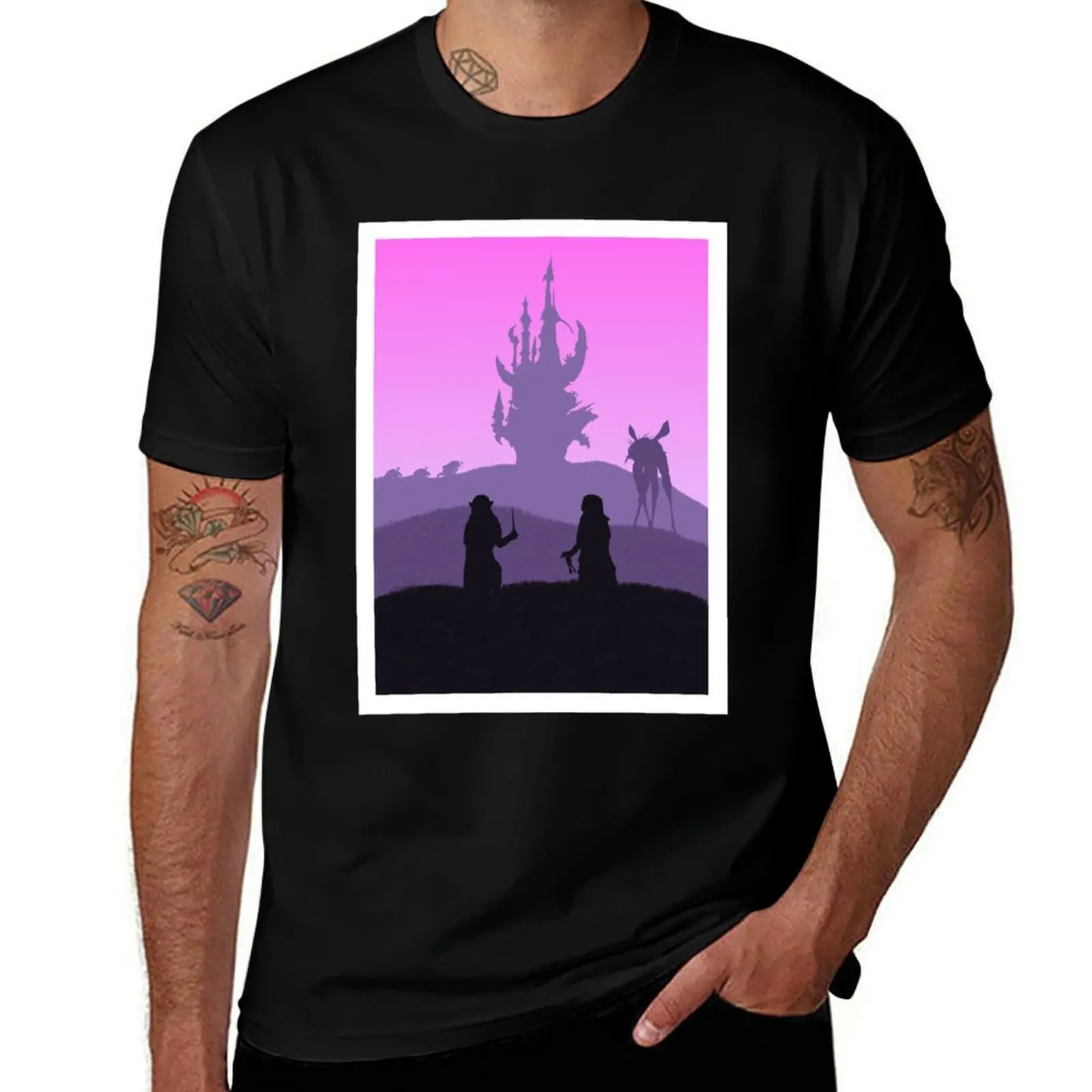 تي شيرت The Dark Crystal Vintage Retro تي شيرت رجالي برسومات تي شيرت