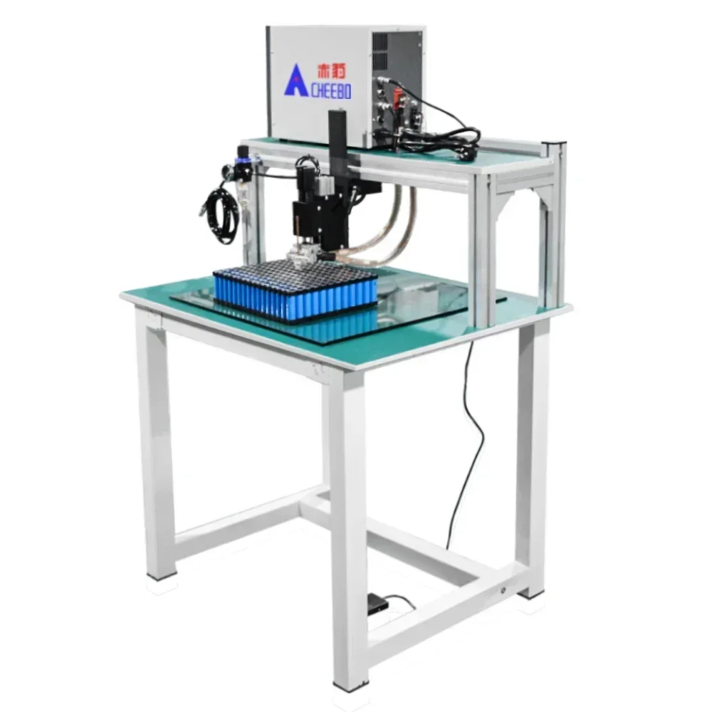Resistance welding 18650/21700 cell welding spot welding machine for lithium ion battery image 5