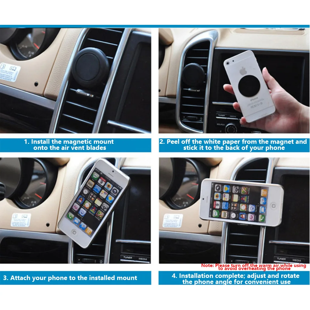 360-Grad-drehbarer Auto-Handyhalter mit Saugnapf, universeller Handyhalter, stoßfester GPS-Clip, Smartphone-Ständer, Autowerkzeug – Detail 4