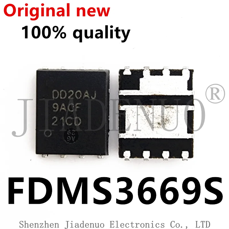 (2-5pcs)100% original New FDMS3669S 9ACF 21CD MOSFET Dual N Channel 30V 13A/18A Chipset