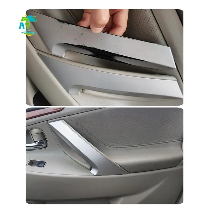 

A09E-Car Accessories For Toyota Camry 2006-2011 Trim Cover Car Handle Inner Door Panel Parts Car Auto Decoration Silver