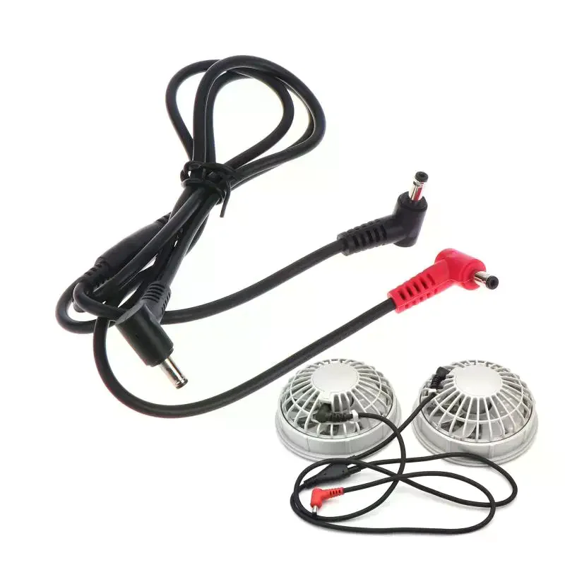 7-36V Three Line Connection Cable For Summer Cooling Air Conditioning Clothing Fan Clothes Accessories USB Adjusting Gear Line