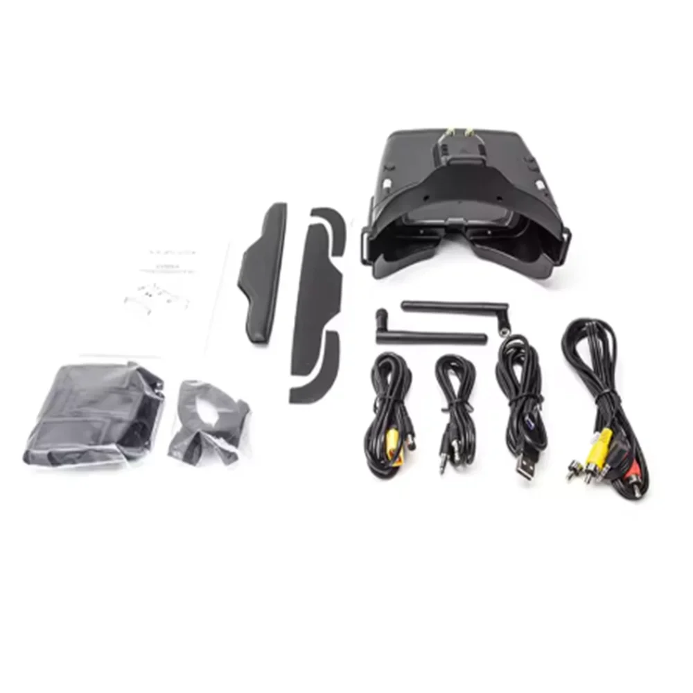 Multi-Power FPV Video Glasses - SKYZONE Cobra X V4 With Full-Color Interface & 10-Country Language Support