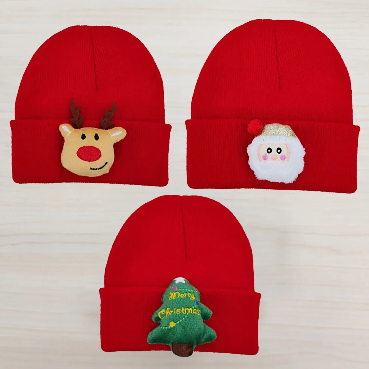 

Зимняя теплая вязаная детская шапка, милая шапка с Санта-Клаусом и лосем для маленьких мальчиков и девочек, мягкая вязаная пуловерная шапка для малышей