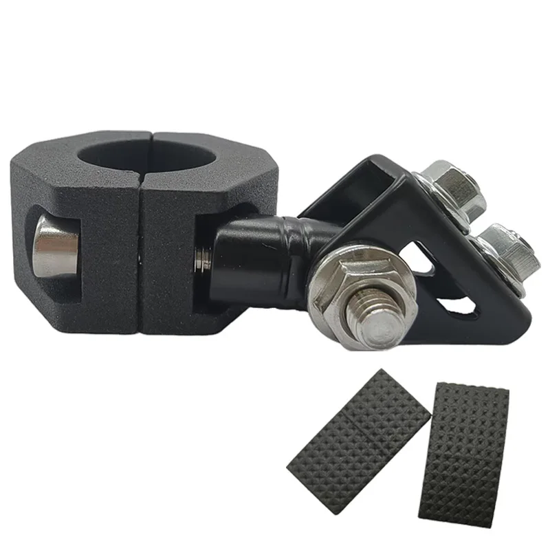 Support de projecteur modifié pour moto, support universel réglable en aluminium pour support d'extension de pare-chocs et de guidon