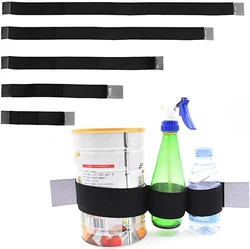 Universal Magical Car Organizer Elastic Fixing Belt Storage Bag Tapes Fire Extinguisher Fixing Belt Auto Interior Accessories