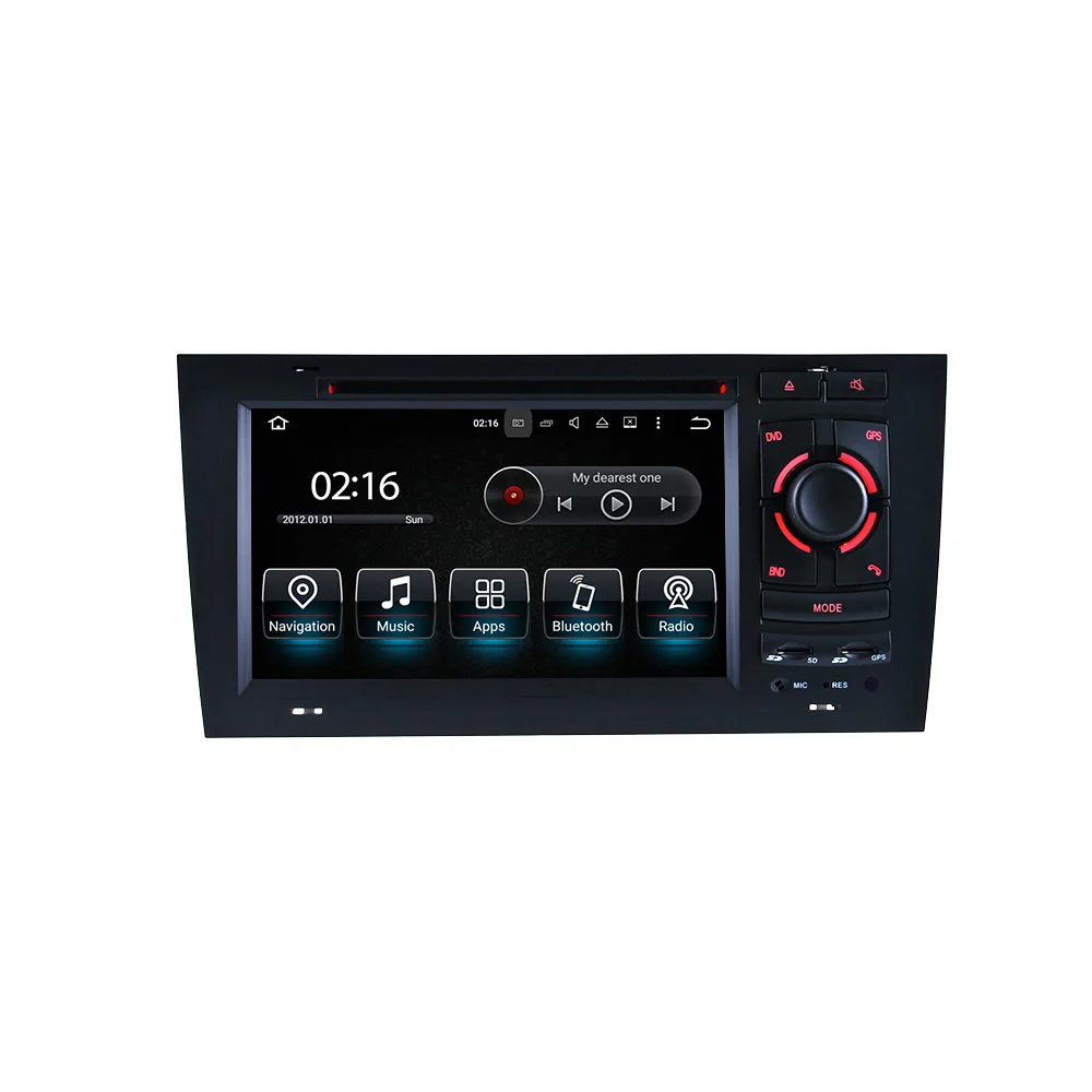 4+64G Android 14.0 Autoradio für Audi A6 S6 RS6 1997 1998 - 2004 Multimedia-Videoplayer 4G WiFi Navigation CarPlay Audio Stereo