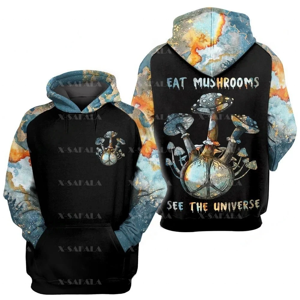 

Nature Fungus Psychedelic Mushroom Trippy 3D Printed Hoodie Man Women Harajuku Outwear Hooded Pullover Tracksuits Casual-9