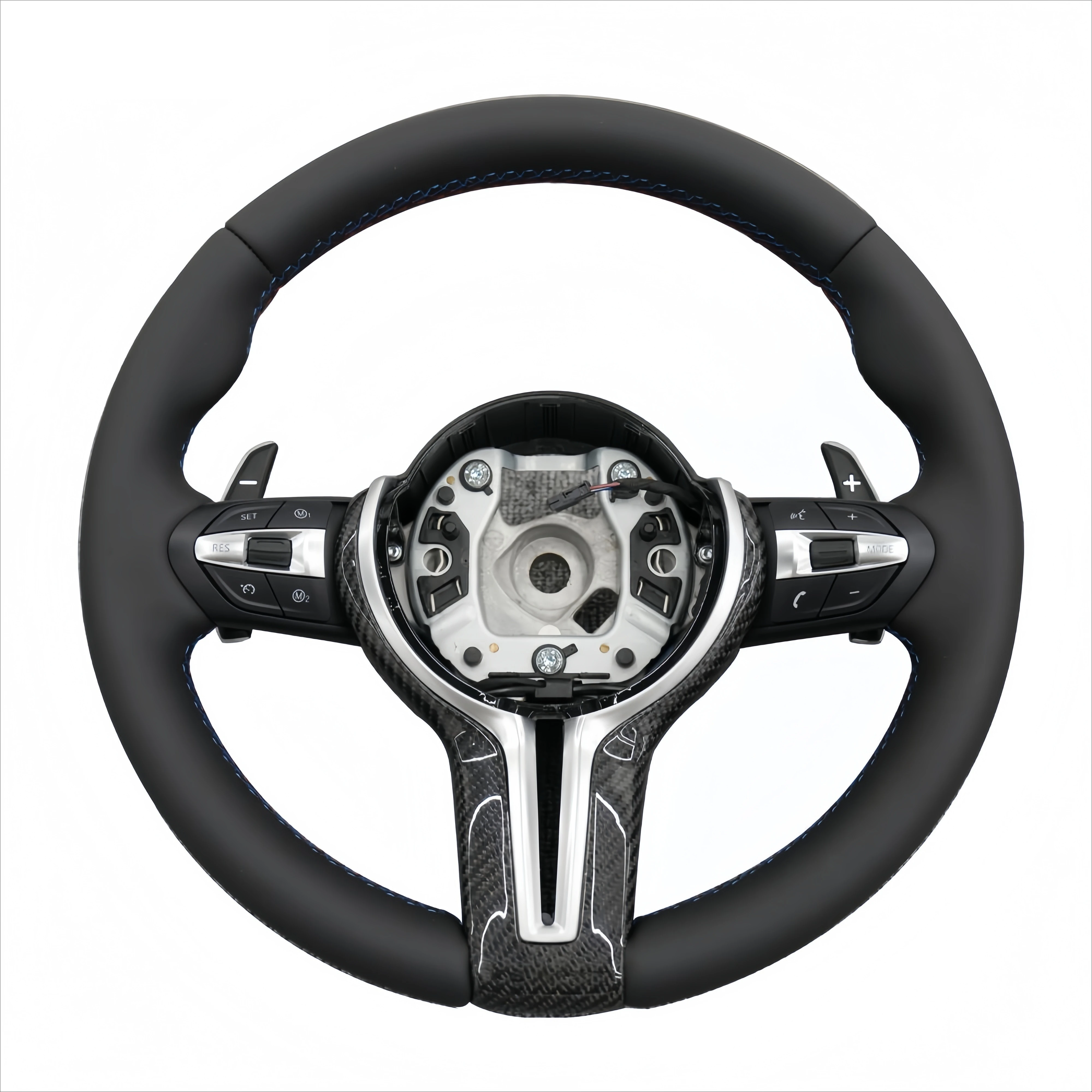 

STLFAutomotive Interior Steering Wheel for BMWs5 6 7 Series F01F02F06F07F10F11 F12 F13 M SPORT Carbon Fiber Trim Steering Wheel