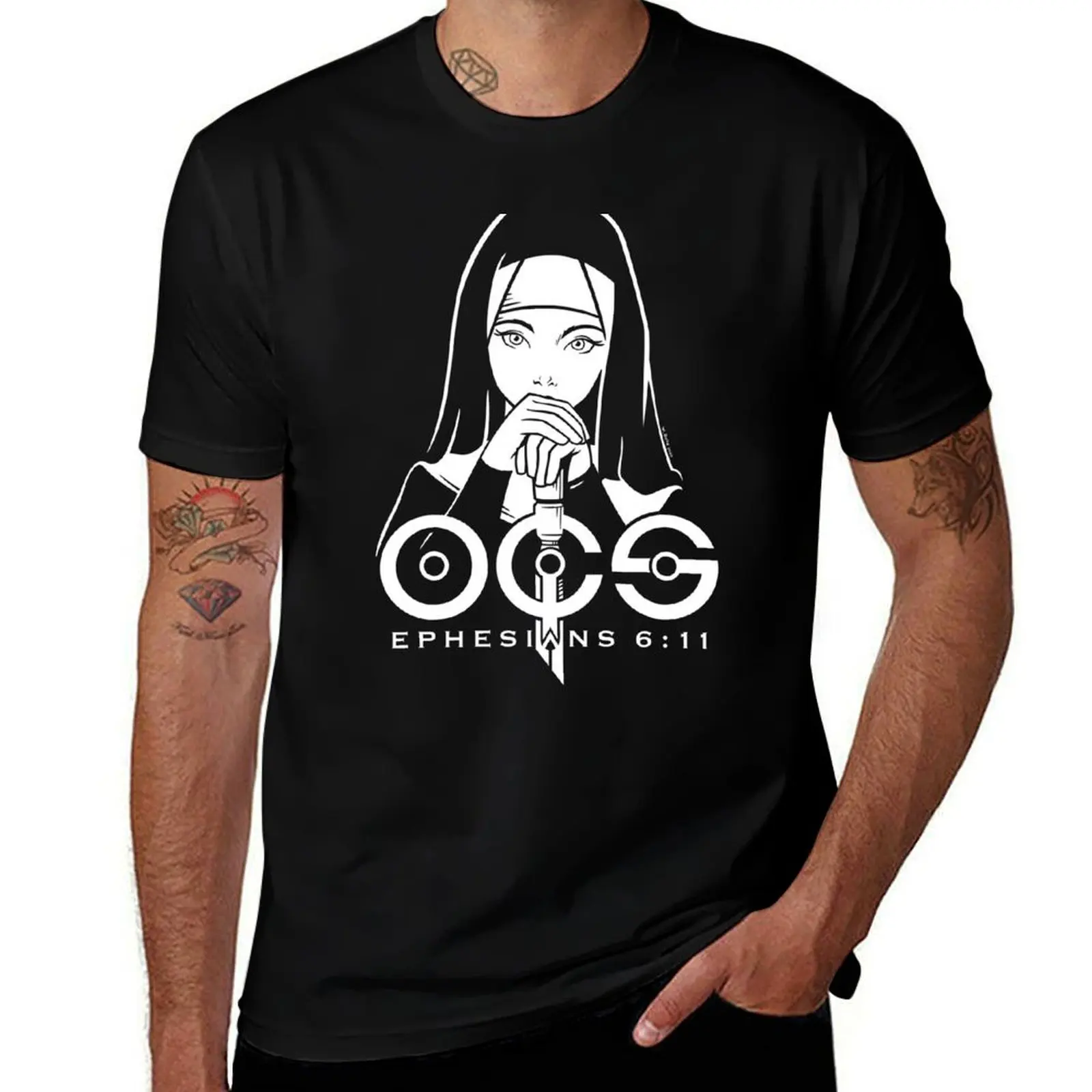 

Order of the Cruciform Sword T-Shirt man t shirts cotton t shirts cotton 100% T-Shirt