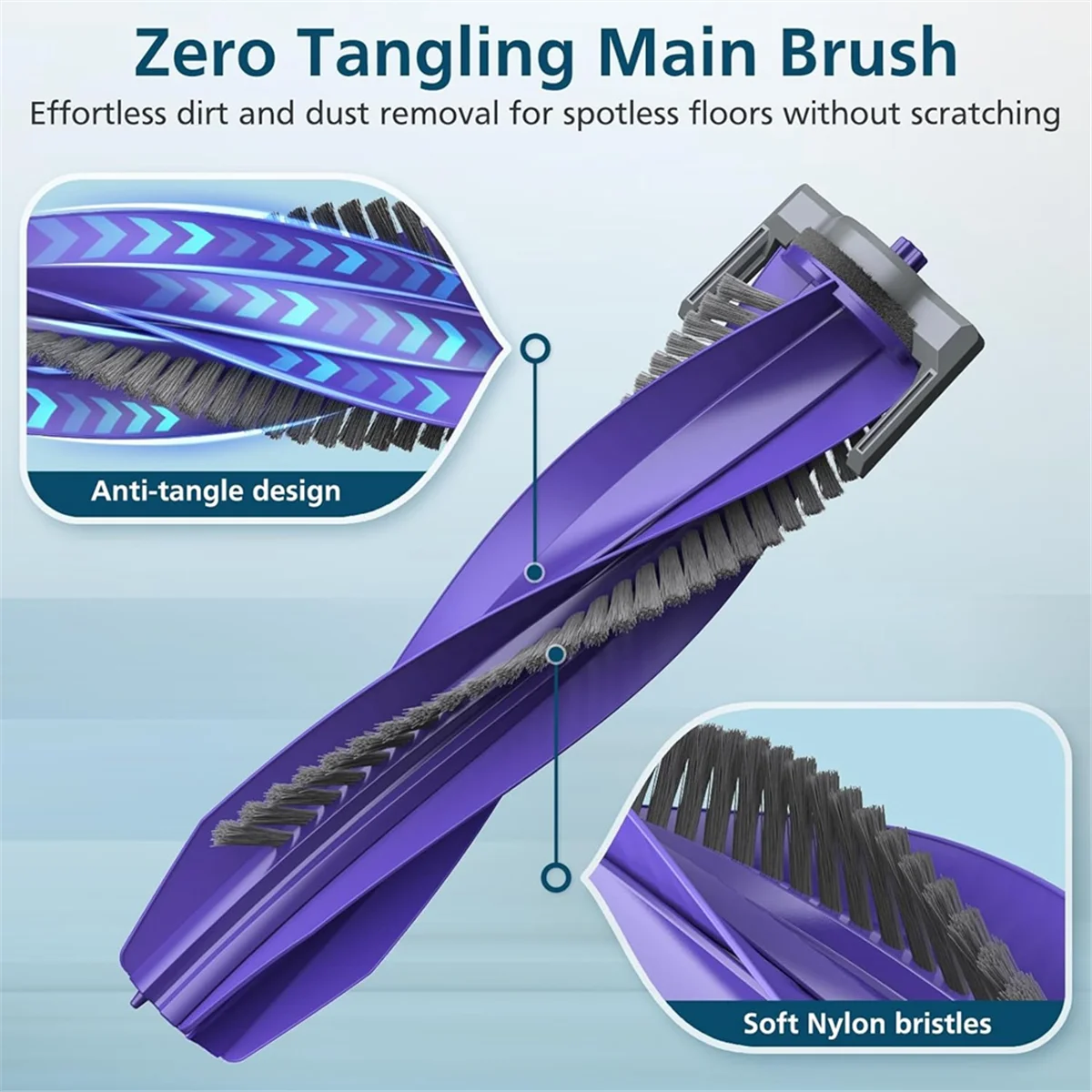 لـ Freo X Ultra Robot Vacuum فرشاة جانبية رئيسية فلتر Hepa أكياس الغبار ملحقات وسادات الممسحة