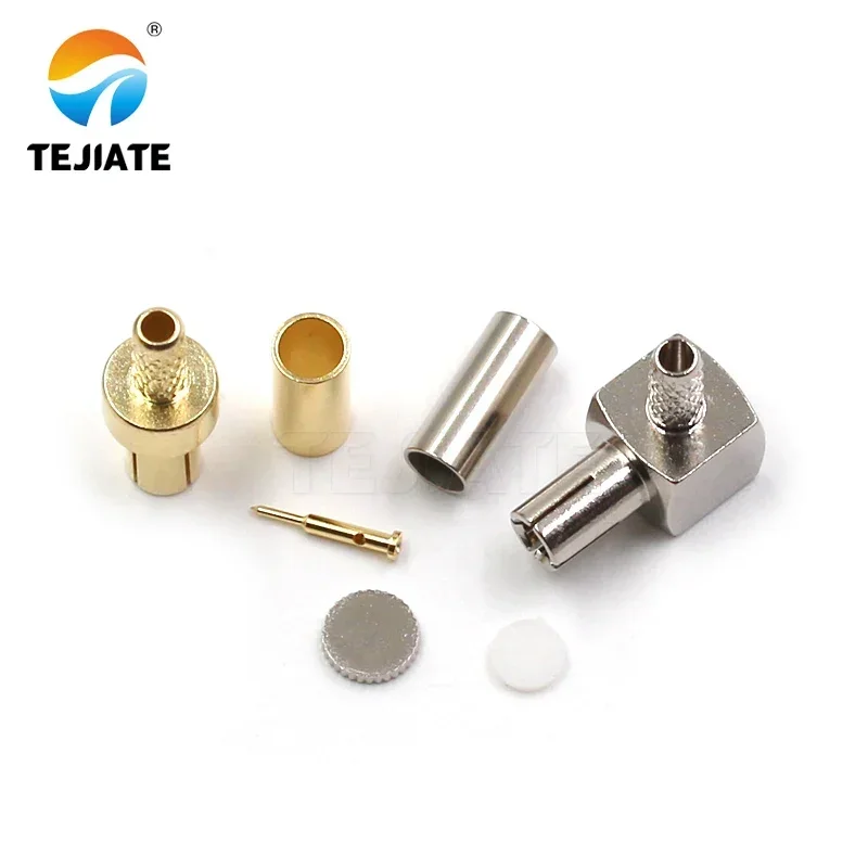 1PCS TS9-J/JW/K All Copper Nickelplated Female And Male Plug RF Connector Straight Right Angle