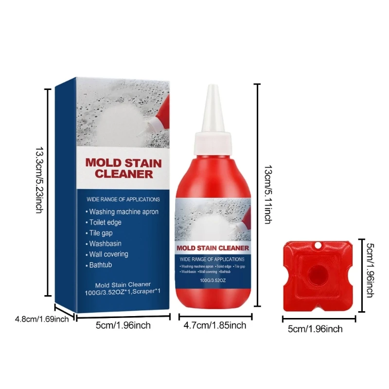 100 liquido per pulizia dello stampo, detergente per pareti, pulizia del bagno, cucina, pulizia 203C