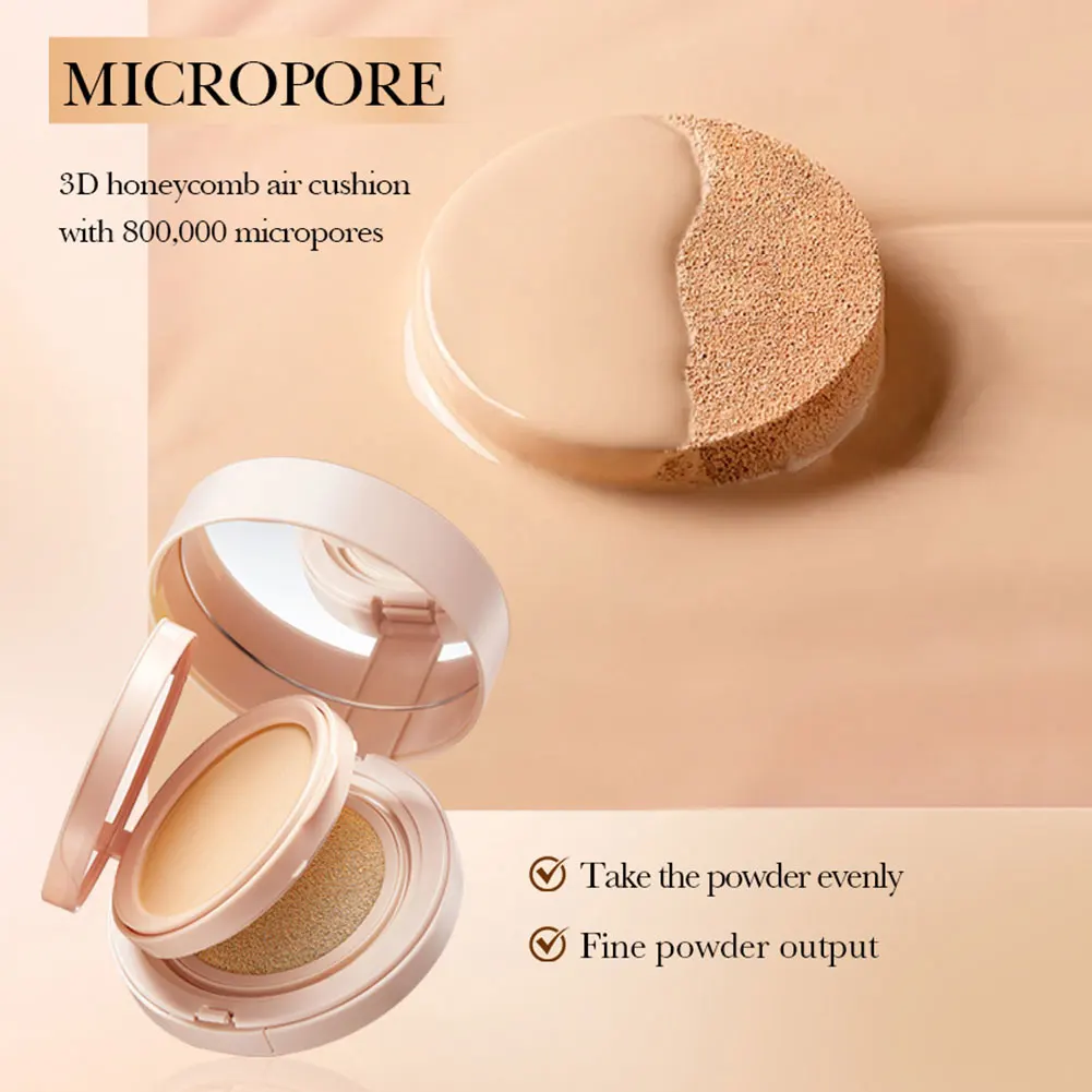 2 で 1 エアクッション BB クリーム二重層クッションファンデーションメイクアップ防水長期的なコンシーラープライマーベース