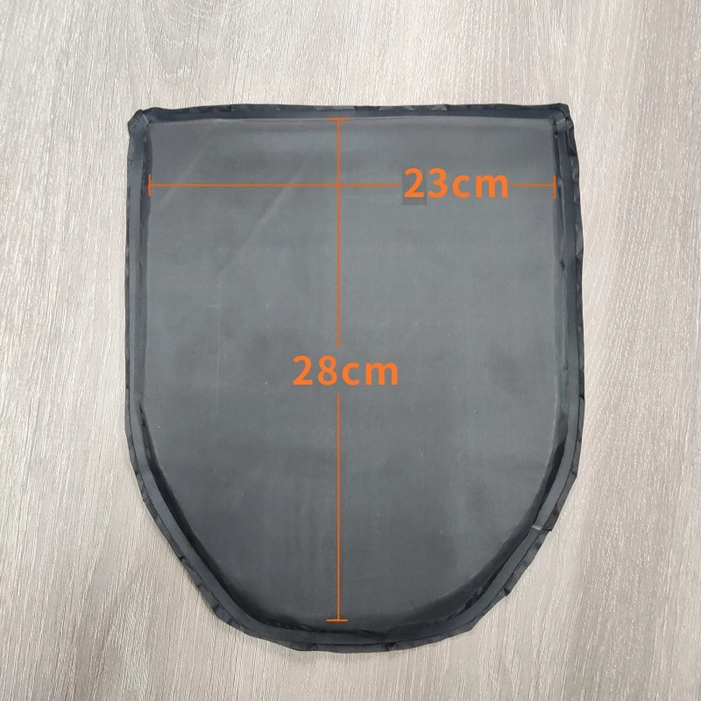 Pelindung Dada Anti Peluru NIJ Level IIIA 3A 9mm&.44 PE Soft Ballistic Armour Inserts Tactical Panel Untuk Rompi