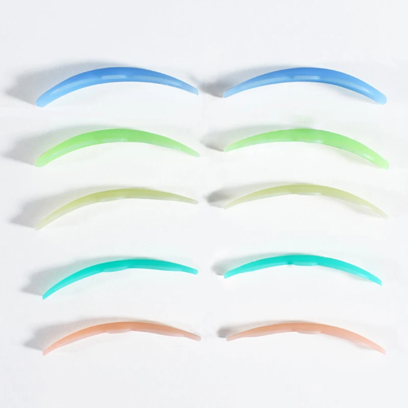 Eyelash Perming Pad Silicone Eyelashes Perming Curler Reusable Lash Shield Pads For Lasting Eyelash Makeup Tools