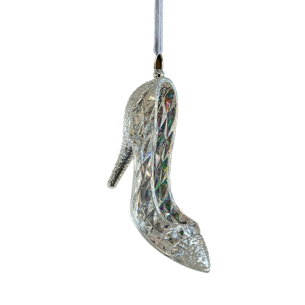 زينة عيد الميلاد المعلقات جليدية الاكريليك الحلي خفيفة الوزن مظهر واقعي حواف نابضة بالحياة احتفالات عيد الميلاد