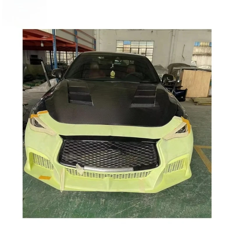 Q60 Q60S Premium PP Front Bumper Black Series Enhancement Kit