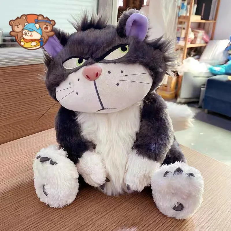 Lucifer Cat Doll Plush Toy Cat Pillow Anime Peripheral Doll Cute Soft Children'S Toys Girl Birthday Gift Valentine'S Day Gift