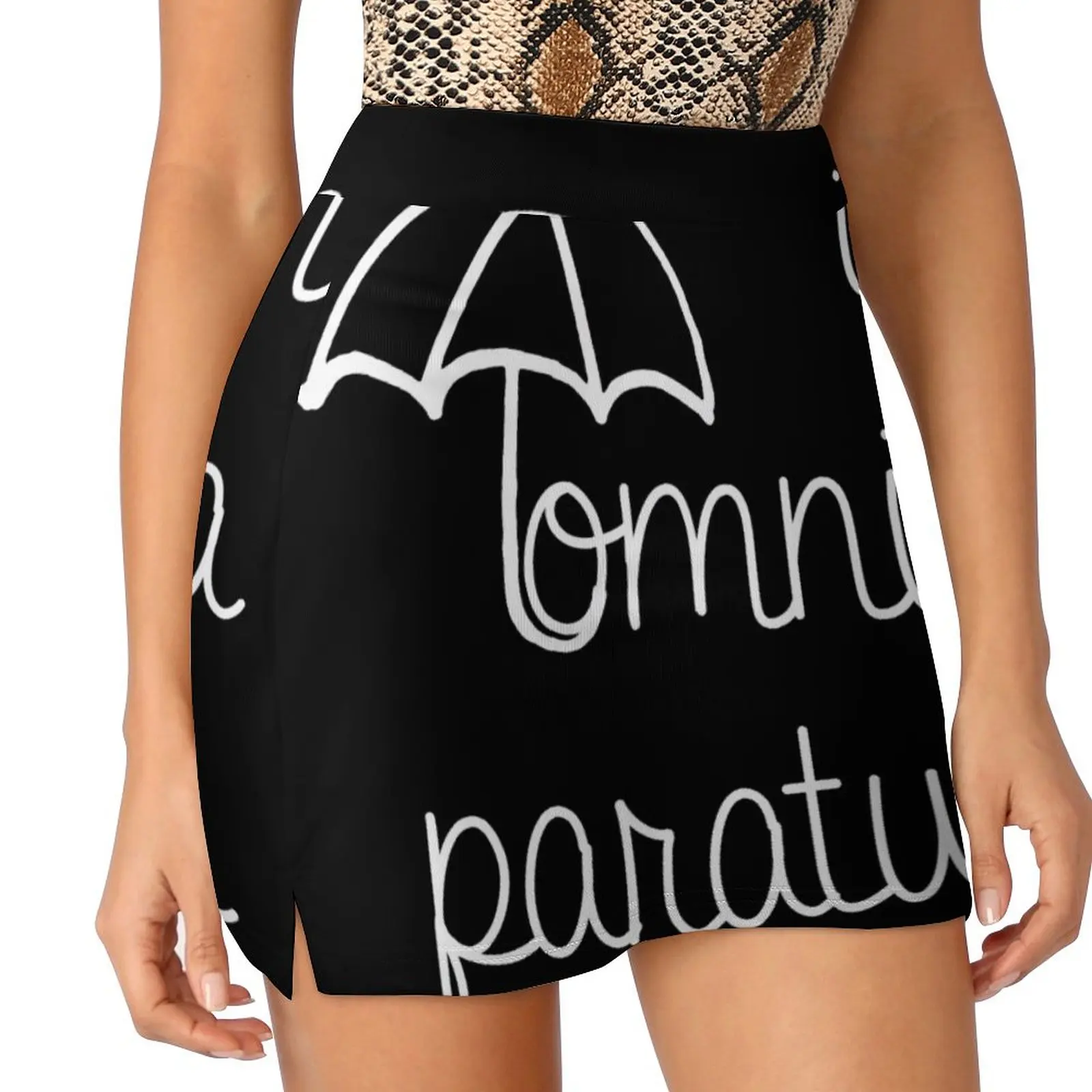 In Omnia Paratus - Life and Death Brigade Mini Skirt fairy core Women's summer skirt