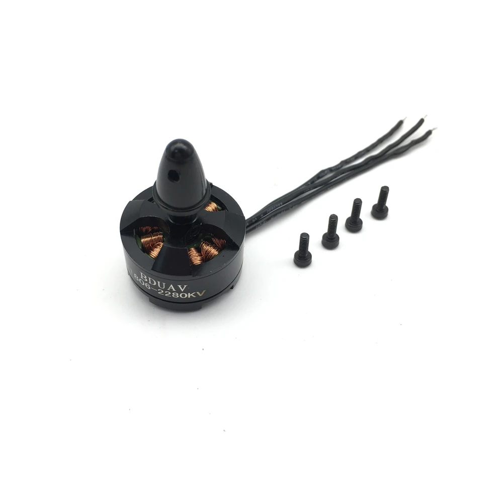 1pcs 1806 2280KV Clockwise CW CCW Brushless Motor Mini Multi-rotor Motor for 250 Across FPV 260 RC Quadcopter Aircraft