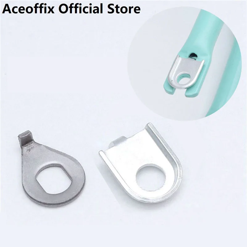 ACEOFFIX for Brompton k Gasket for Brompton bike hub Black 7075 Aluminum alloy Silver Steel Front wheel washer Hook