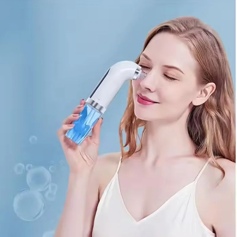 Super Micro Bubble Facial Machine Handheld Beauty Instrument Blackhead Remover Facial Vacuum Pore Blackhead Cleaner