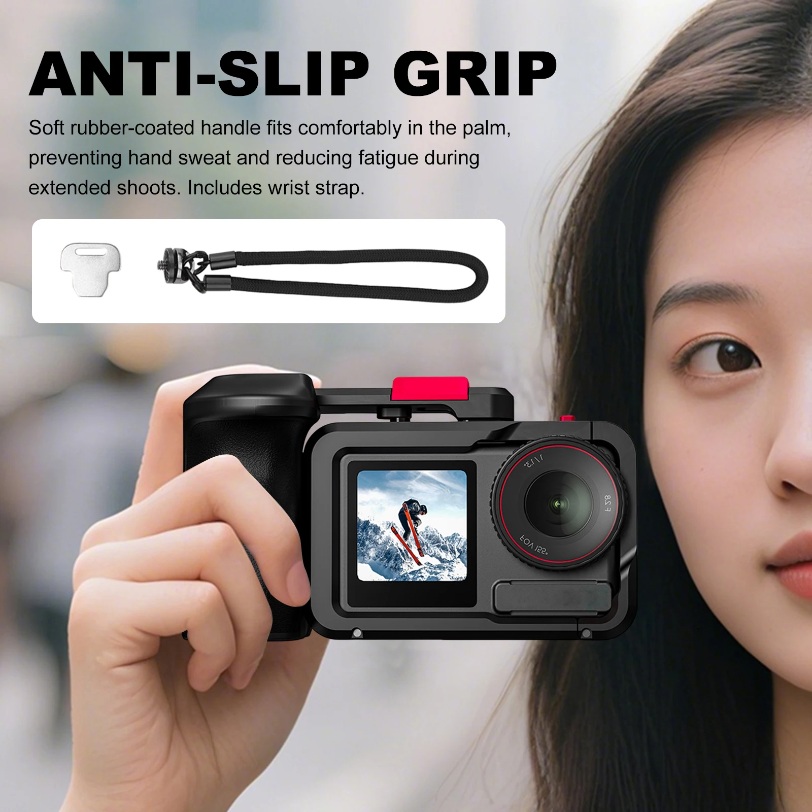 Aluminium Alloy Metal Frame Camera Accessories Protective Frame Housing Aluminium Case Metal Cage for DJI Action 3/4/5pro