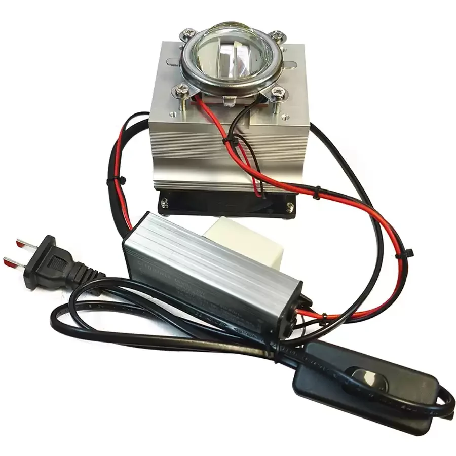 430nm 440nm 456nm LED Light Source, 30W Blue Light, 350mW/cm², for Laboratory Photocatalytic Reaction