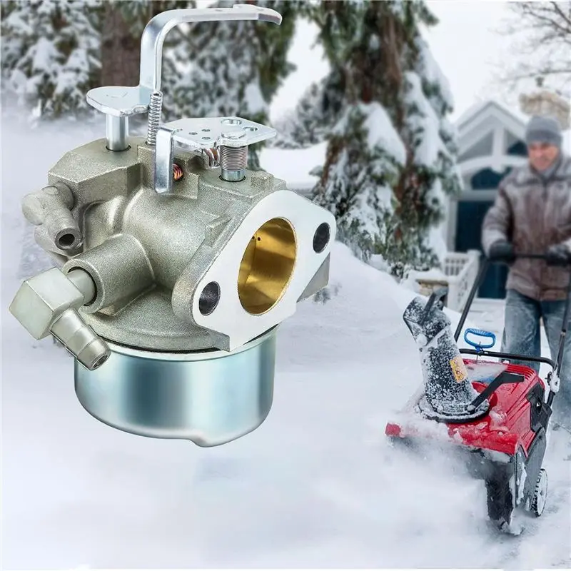 640152 Carburetor For Tecumseh 640152A 640023 640051 640140 640260B HM80 HM90 HM100 8-10 HP Engine Snow Blower Mower Durable