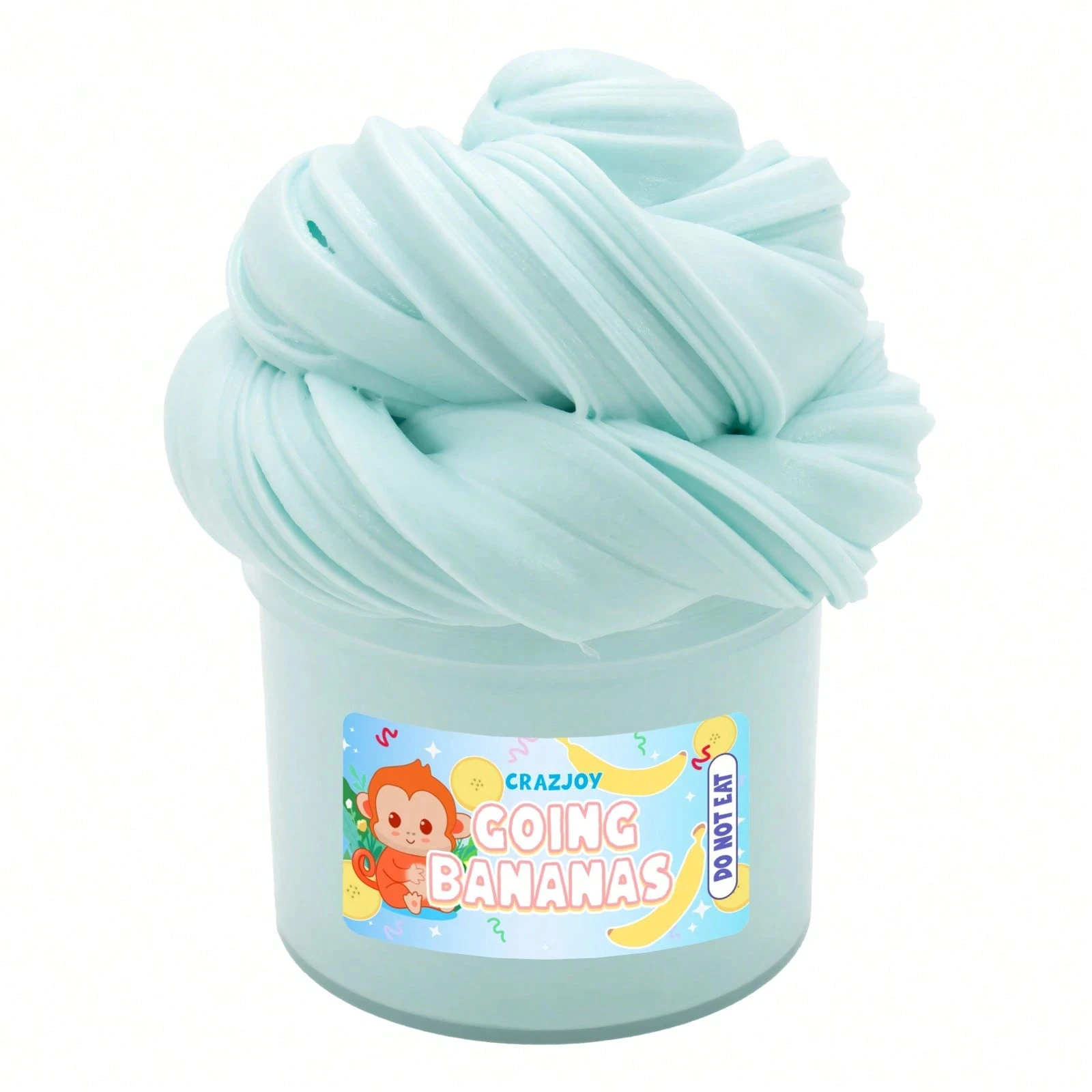 Slime Verde Aromatizado Não Tóxico Brinquedo Antiestresse
