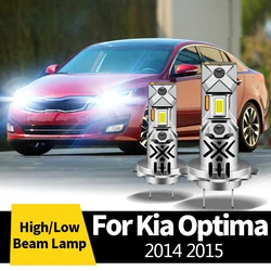 2Pcs CANbus LED Headlight High Beam / Low Beam Lamp / Fog Light BulbS Halogen Replacement Light 12V For KIA OPTIMA 2014 2015