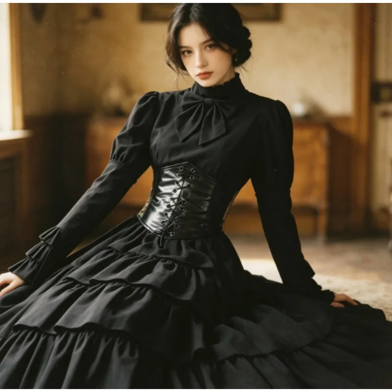 

New Medieval Court Dress for Women Renaissance Style Irish Long Gown Vintage Celtic Costume for Themed Party